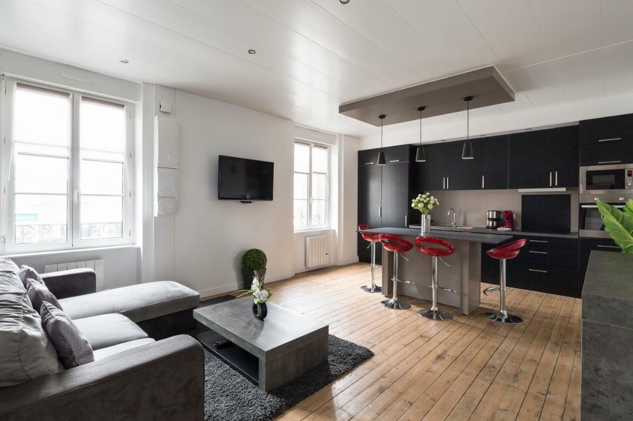 Zen Et Design, Proche Cite Corsaire Apartment Saint-Malo Bagian luar foto